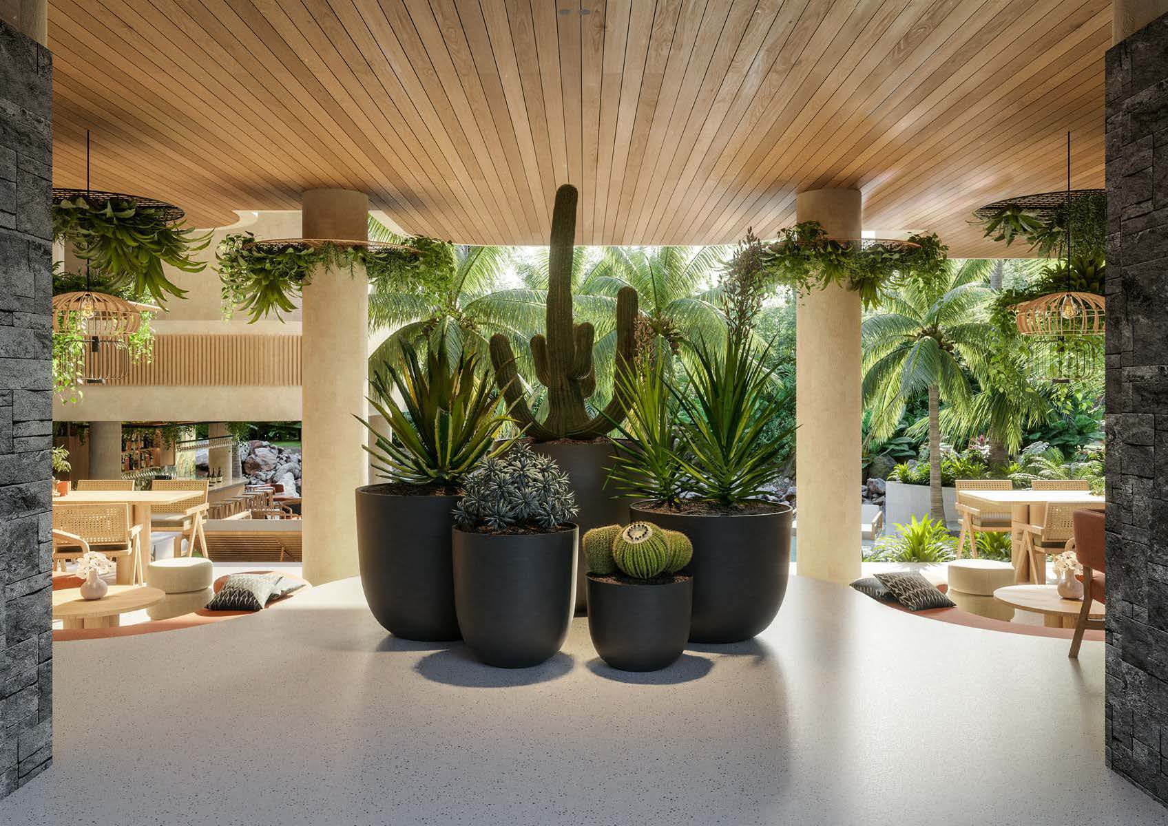 Anahita Wind Villa lounge area